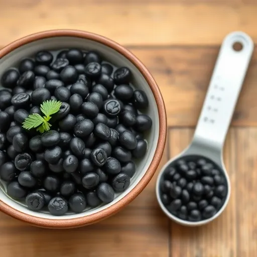 삶은 검은콩 100g 영양 성분 테이블로 확인하기 (구체적 수치 제시)